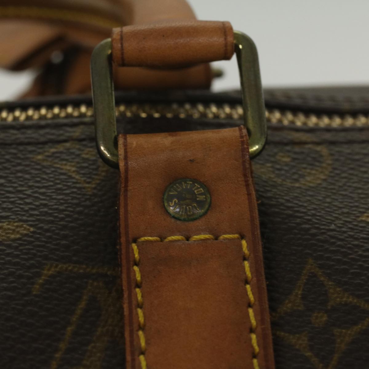 LOUIS VUITTON Monogram Keepall 45 Boston Bag M41428 LV 55971