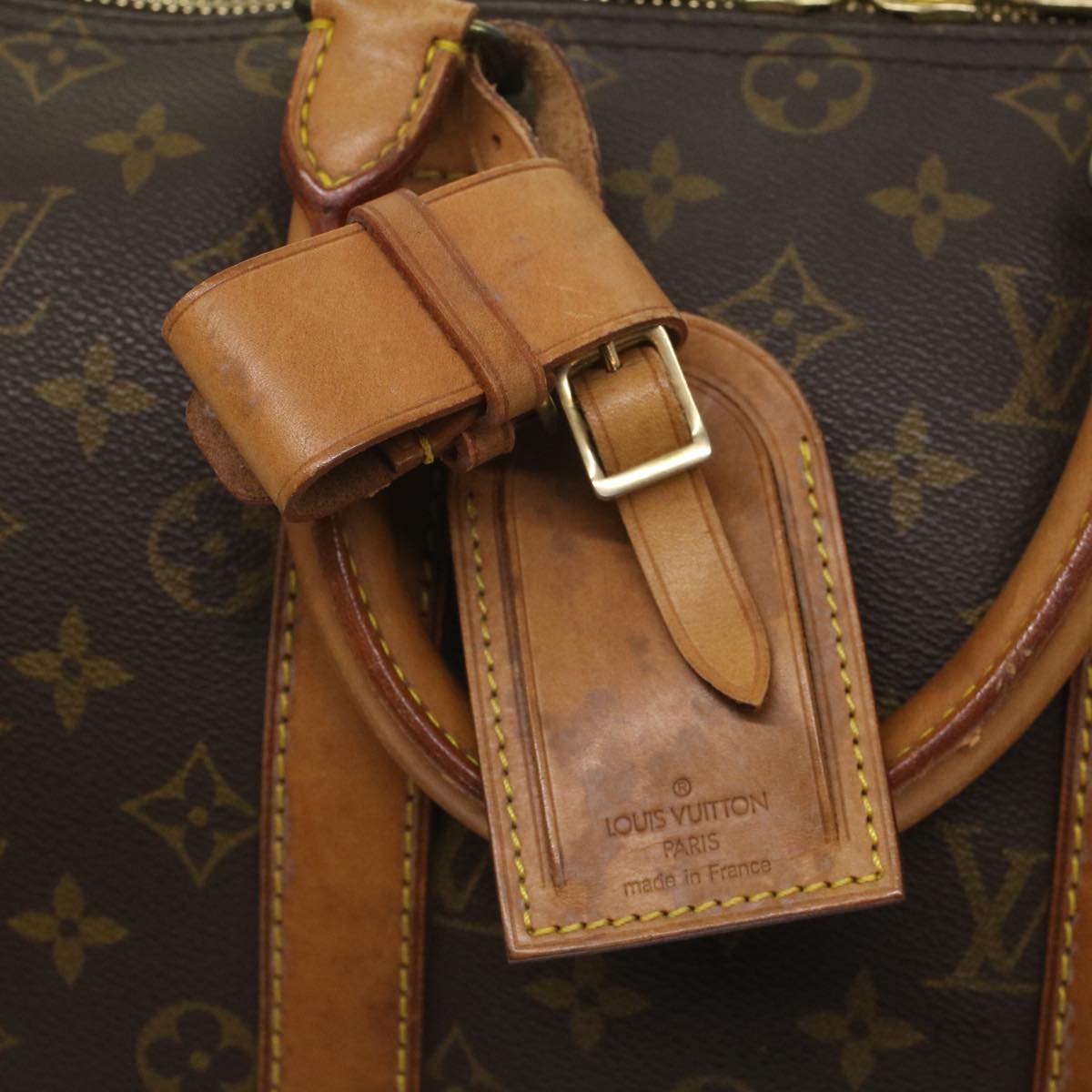 LOUIS VUITTON Monogram Keepall 45 Boston Bag M41428 LV 55971