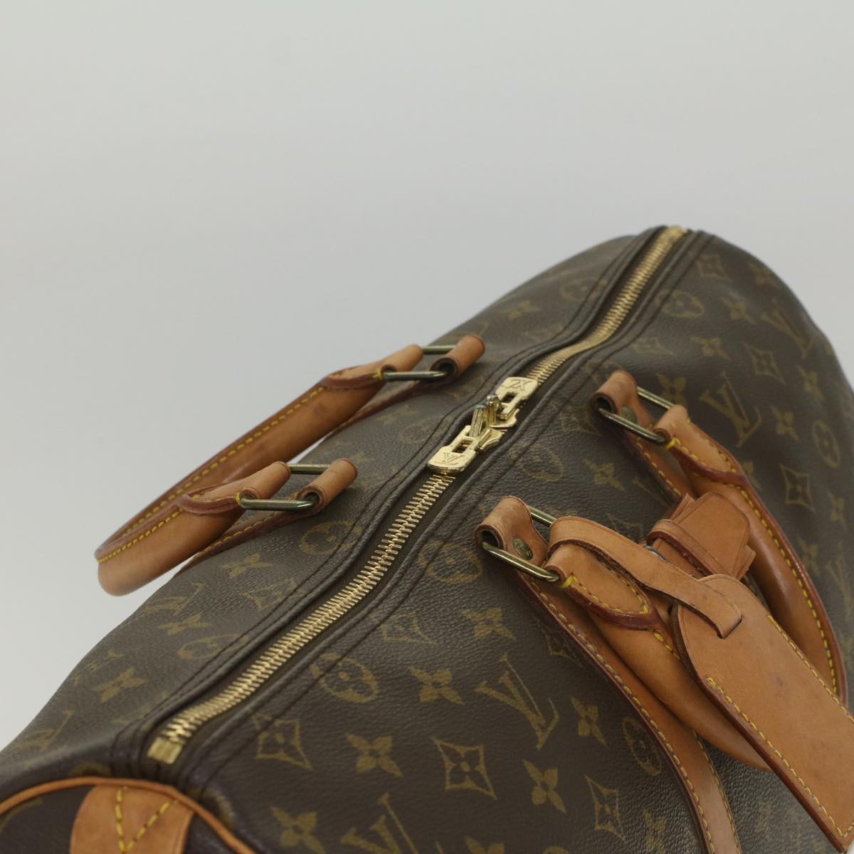 LOUIS VUITTON Monogram Keepall 45 Boston Bag M41428 LV 55971