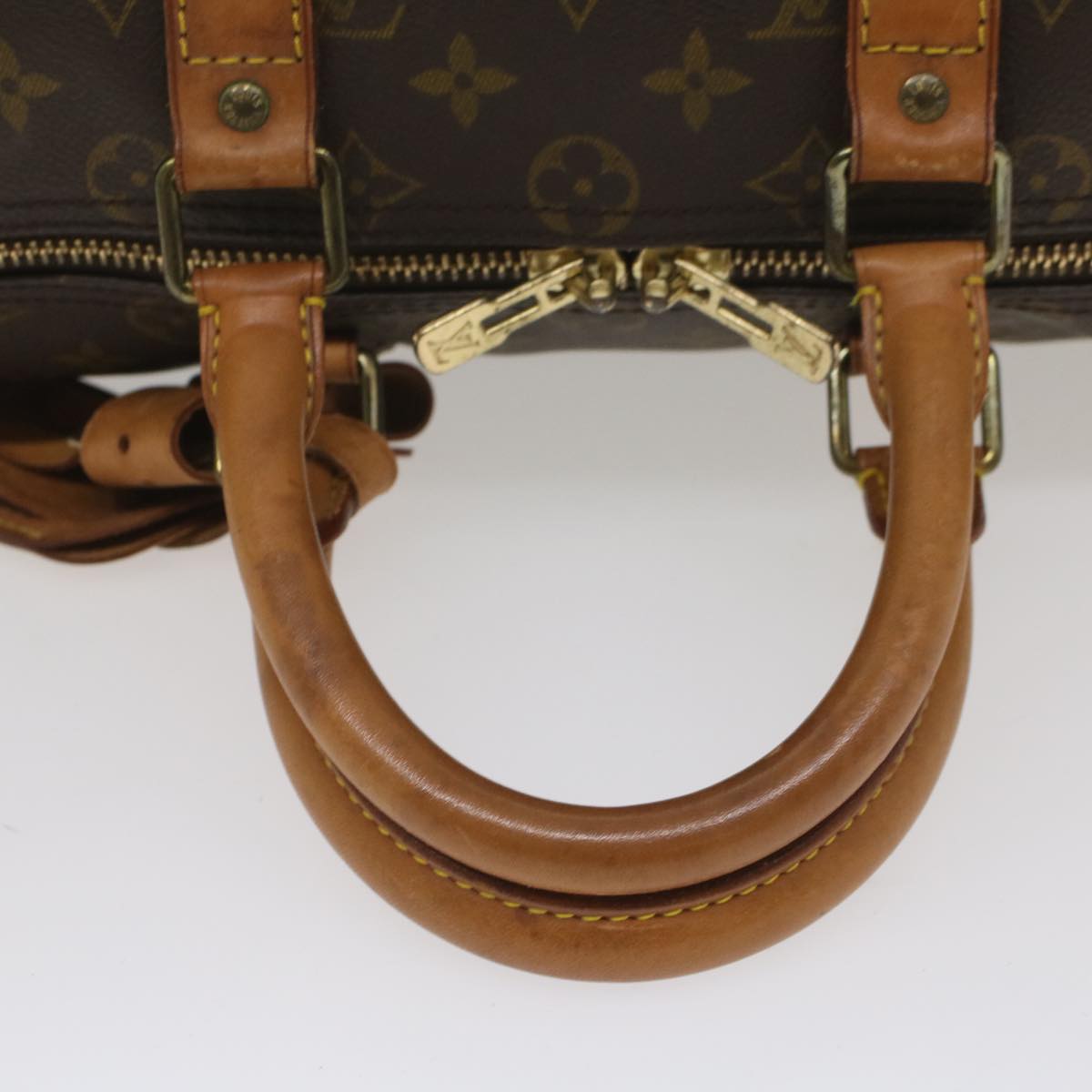 LOUIS VUITTON Monogram Keepall 45 Boston Bag M41428 LV 55971