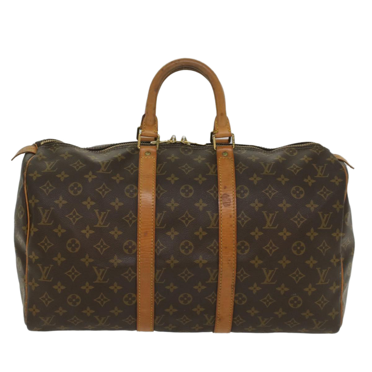 LOUIS VUITTON Monogram Keepall 45 Boston Bag M41428 LV 55972