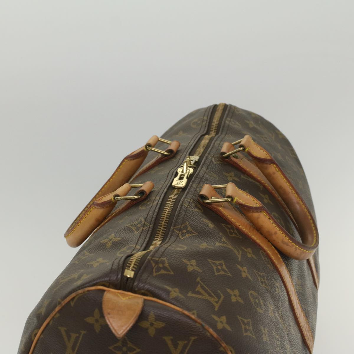 LOUIS VUITTON Monogram Keepall 45 Boston Bag M41428 LV 55972
