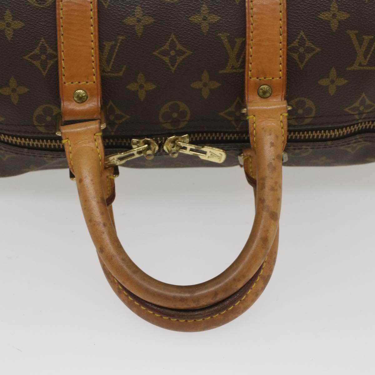 LOUIS VUITTON Monogram Keepall 45 Boston Bag M41428 LV 55972