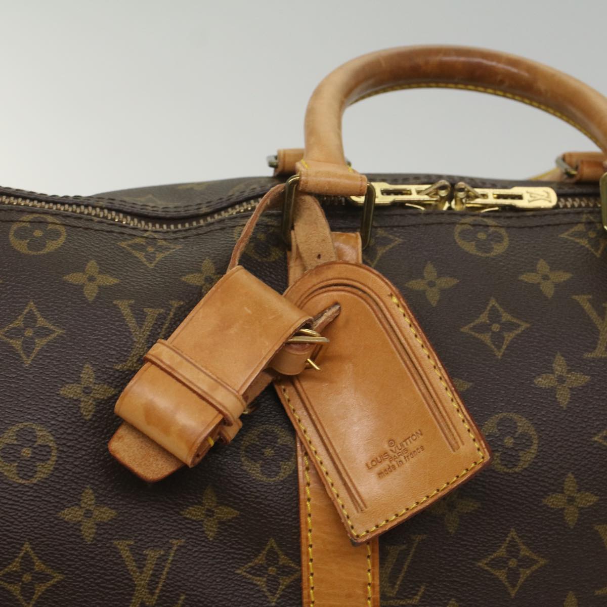 LOUIS VUITTON Monogram Keepall 45 Boston Bag M41428 LV 55973