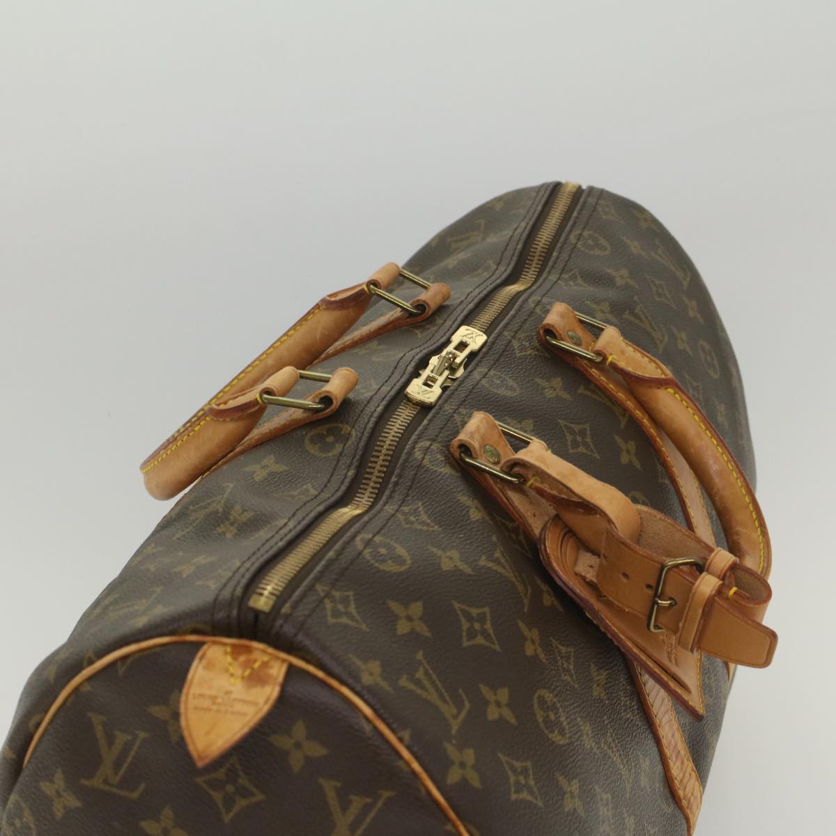 LOUIS VUITTON Monogram Keepall 45 Boston Bag M41428 LV 55973