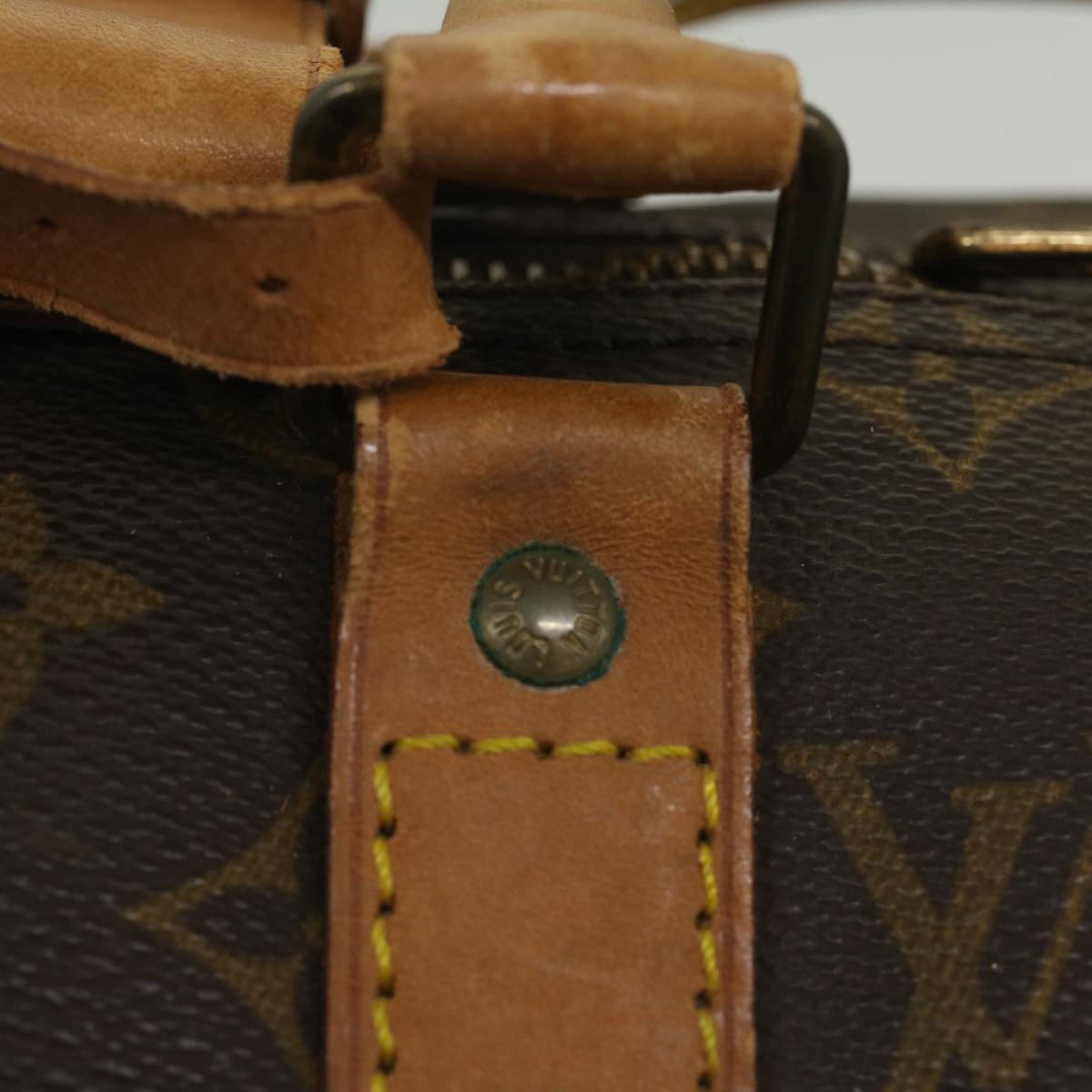 LOUIS VUITTON Monogram Keepall 50 Boston Bag M41426 LV 55977