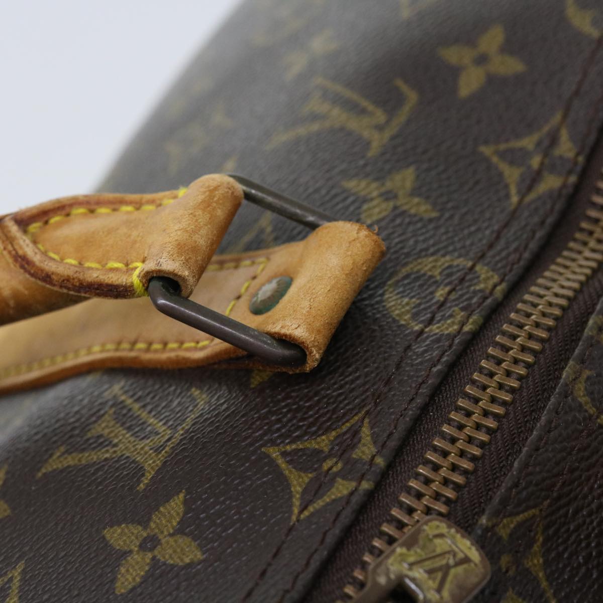 LOUIS VUITTON Monogram Keepall 50 Boston Bag M41426 LV 55981