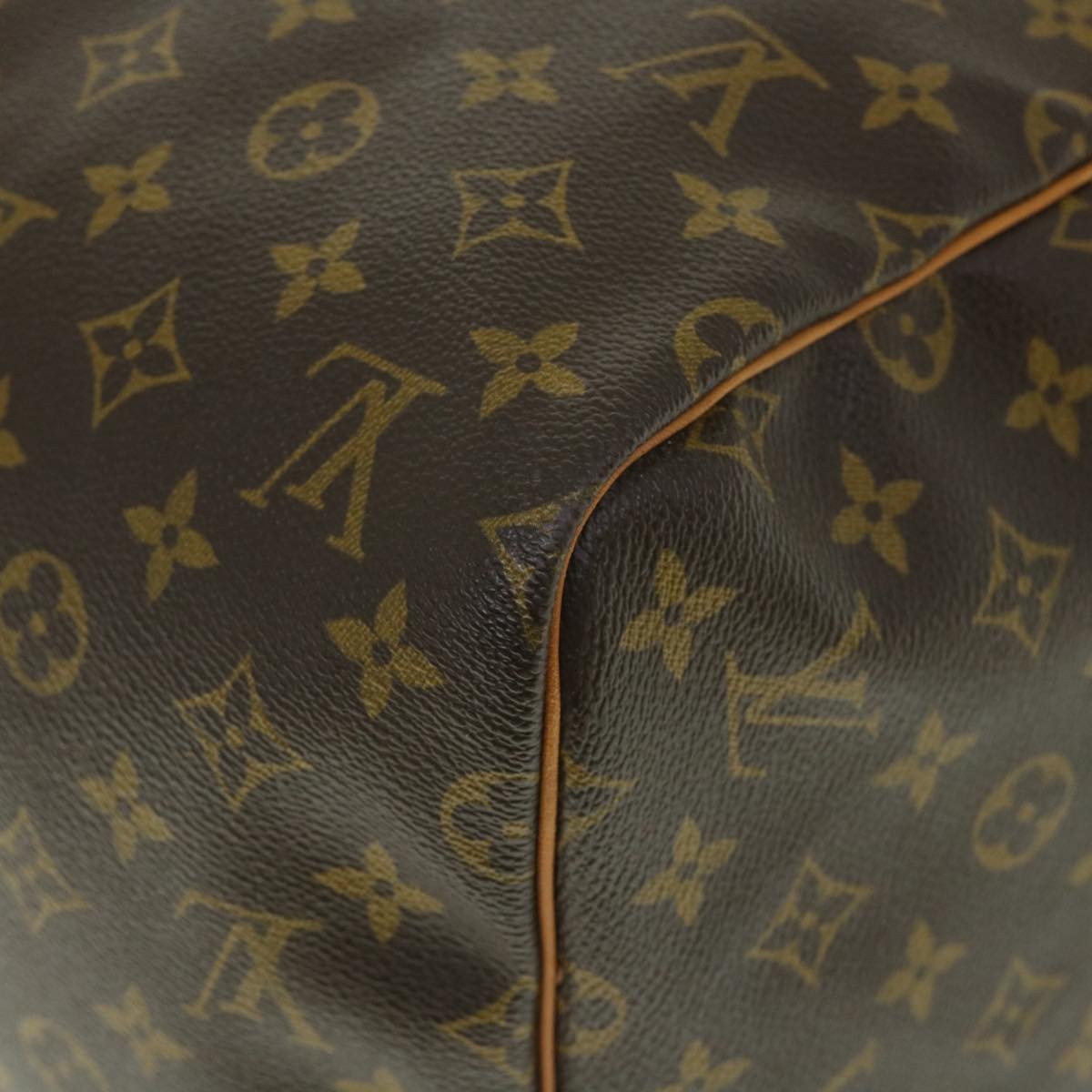 LOUIS VUITTON Monogram Keepall 55 Boston Bag M41424 LV 55984