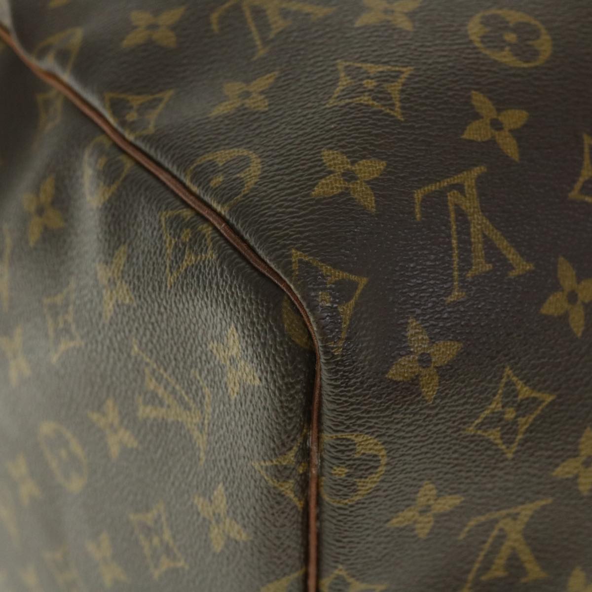 LOUIS VUITTON Monogram Keepall 55 Boston Bag M41424 LV 55984