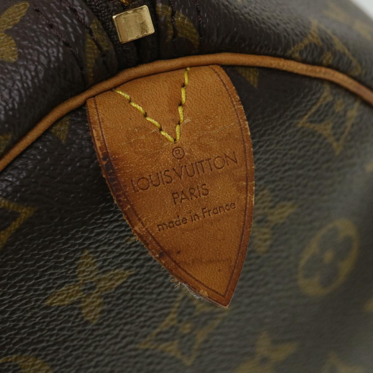 LOUIS VUITTON Monogram Keepall 55 Boston Bag M41424 LV 55984
