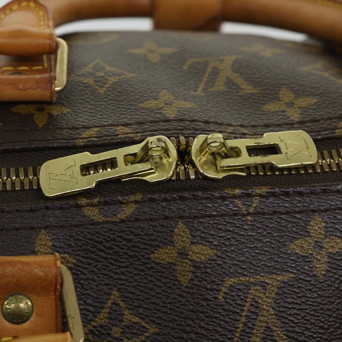 LOUIS VUITTON Monogram Keepall 55 Boston Bag M41424 LV 55984