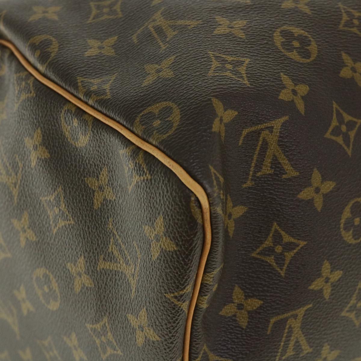 LOUIS VUITTON Monogram Keepall 55 Boston Bag M41424 LV 55985