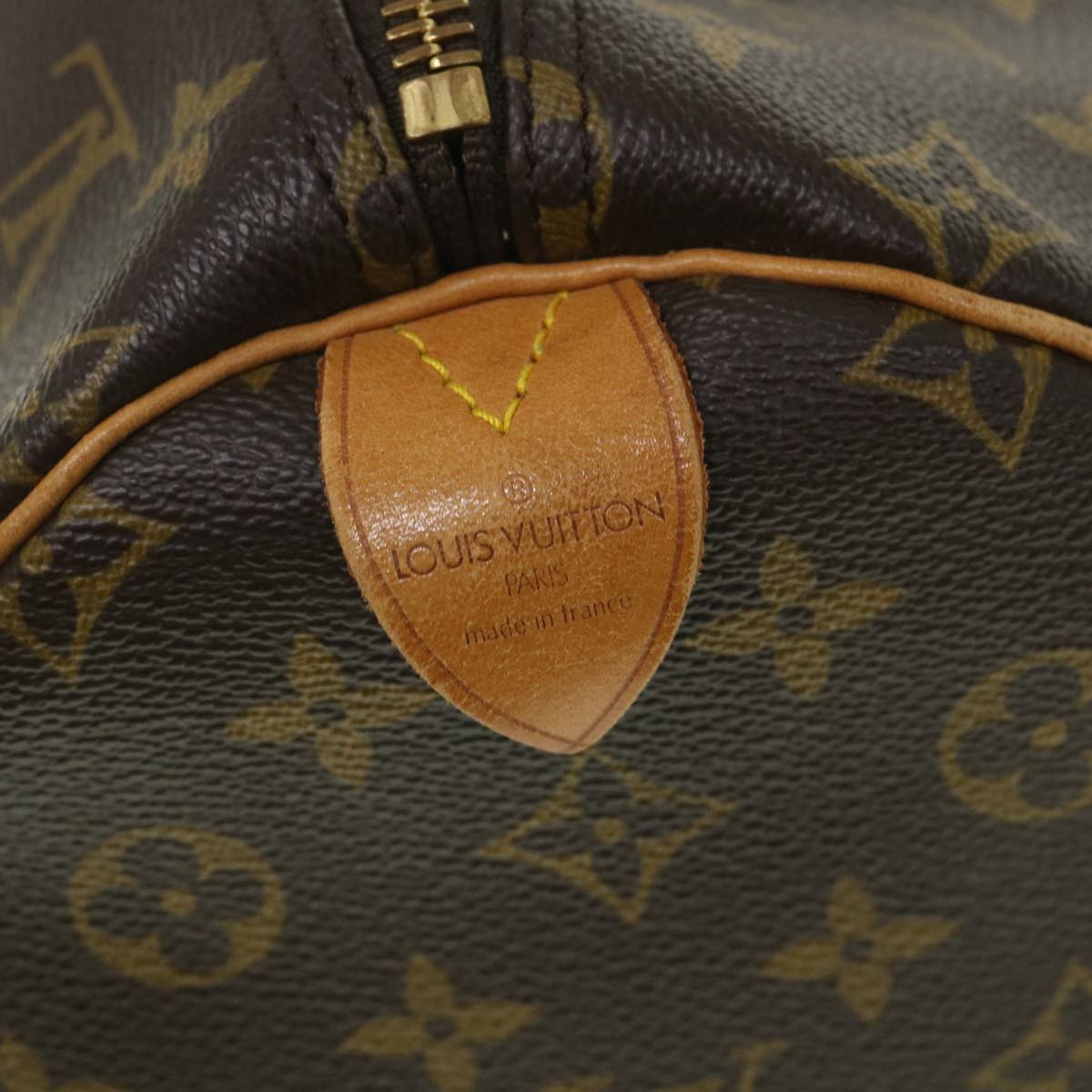 LOUIS VUITTON Monogram Keepall 55 Boston Bag M41424 LV 55985