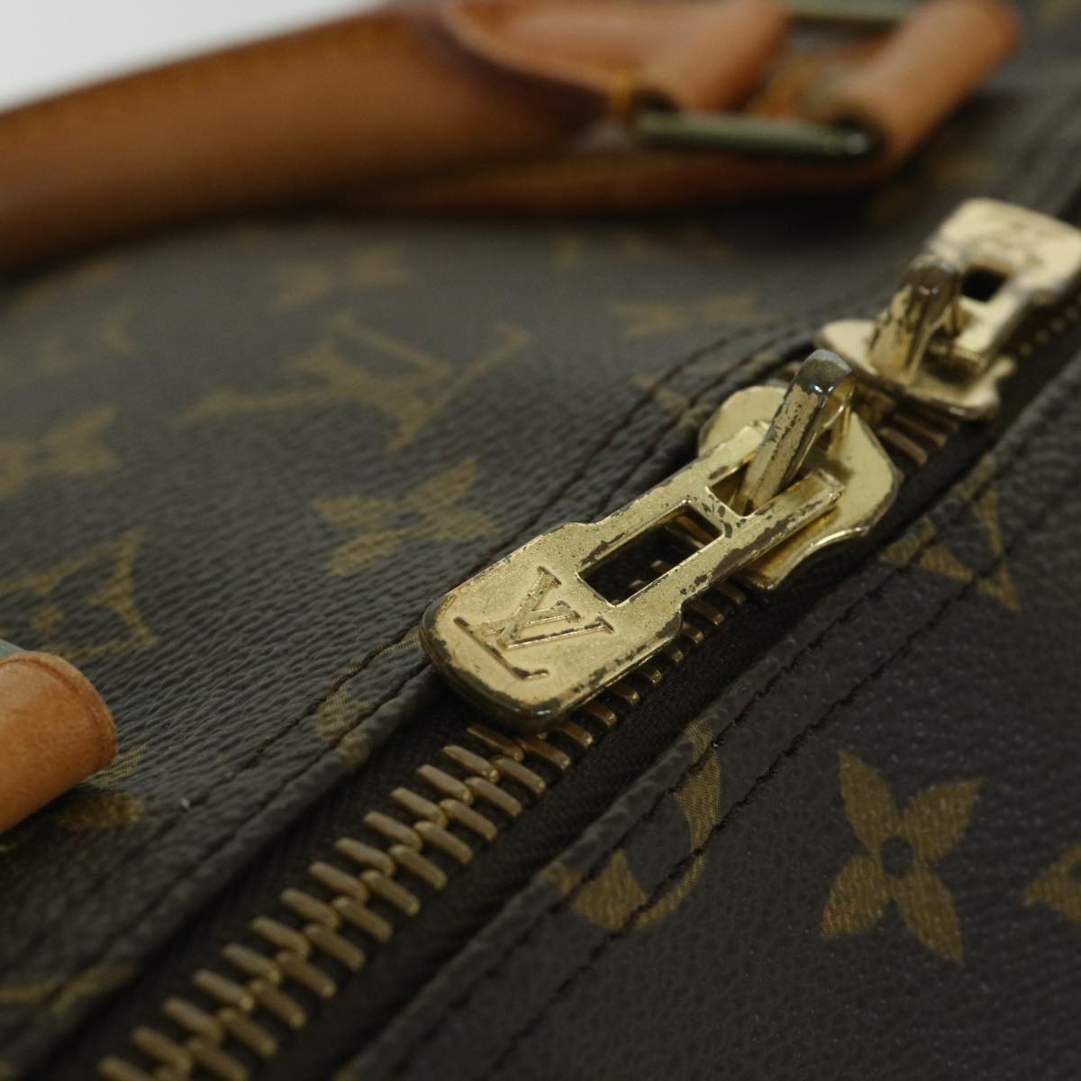 LOUIS VUITTON Monogram Keepall 55 Boston Bag M41424 LV 55985