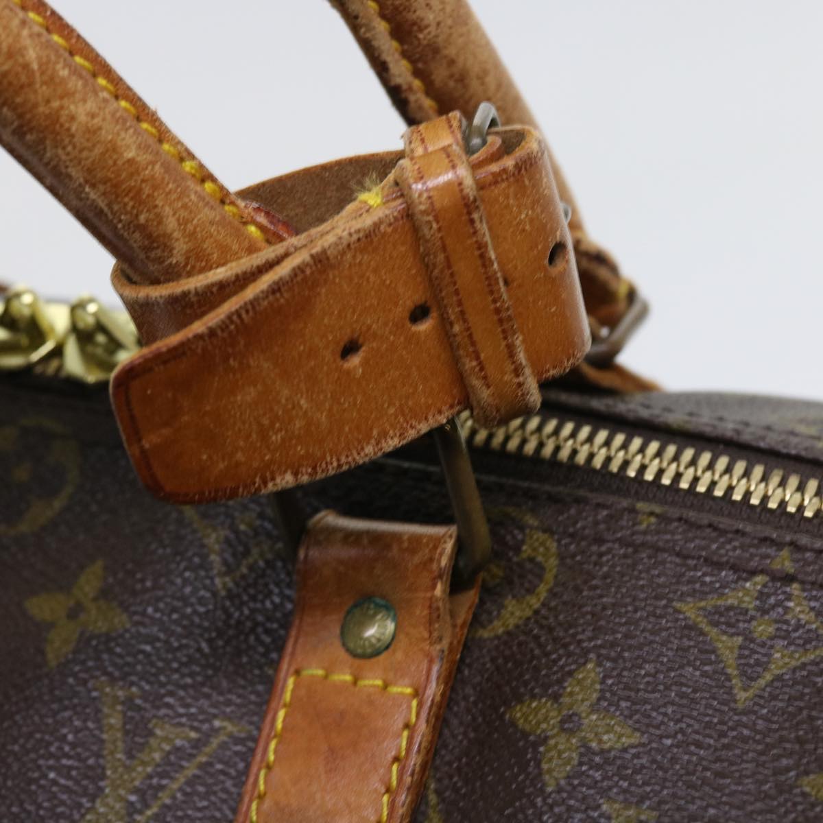 LOUIS VUITTON Monogram Keepall 50 Boston Bag Vintage M41426 LV 55987