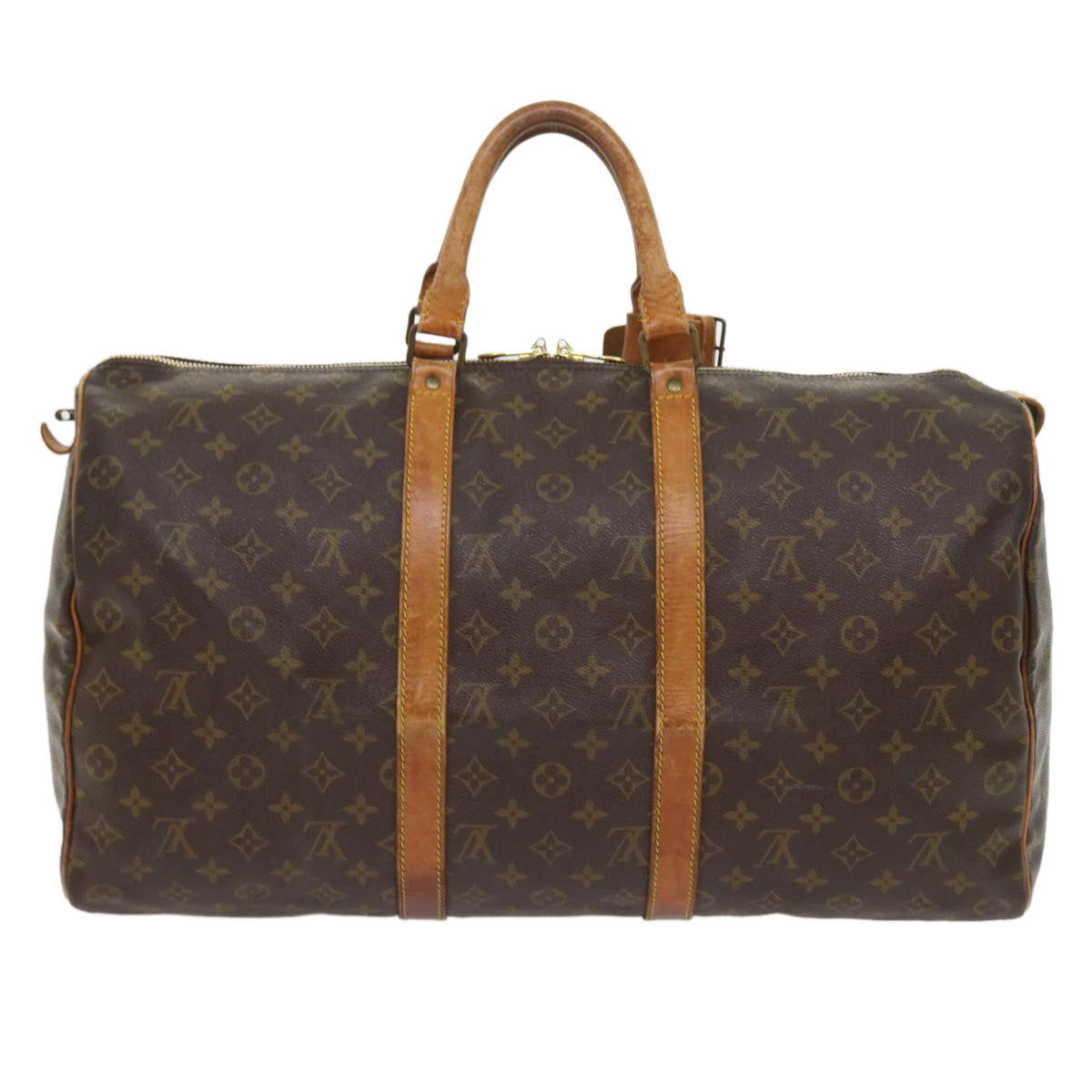 LOUIS VUITTON Monogram Keepall 50 Boston Bag Vintage M41426 LV 55987