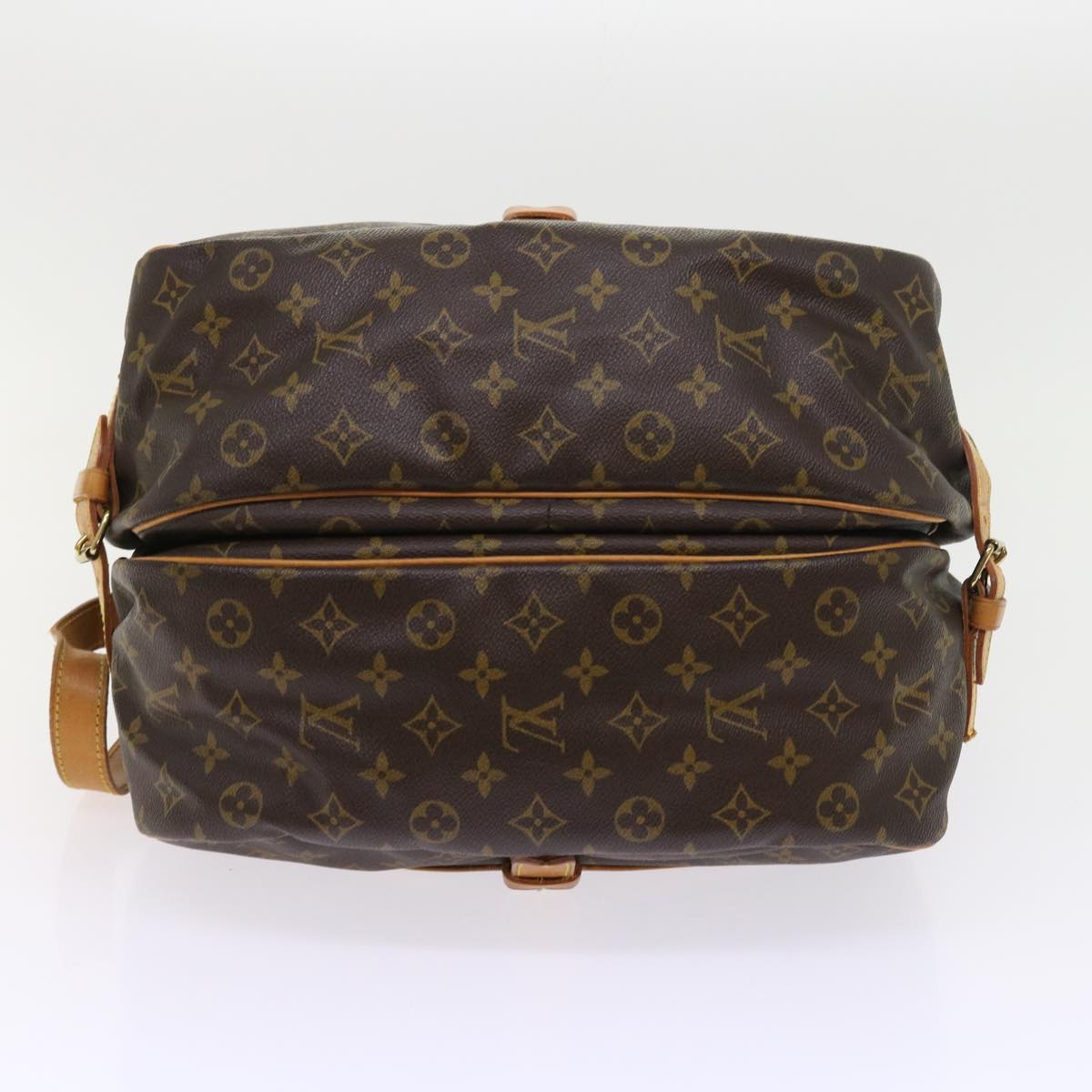LOUIS VUITTON Monogram Saumur 35 Shoulder Bag M42254 LV 55990