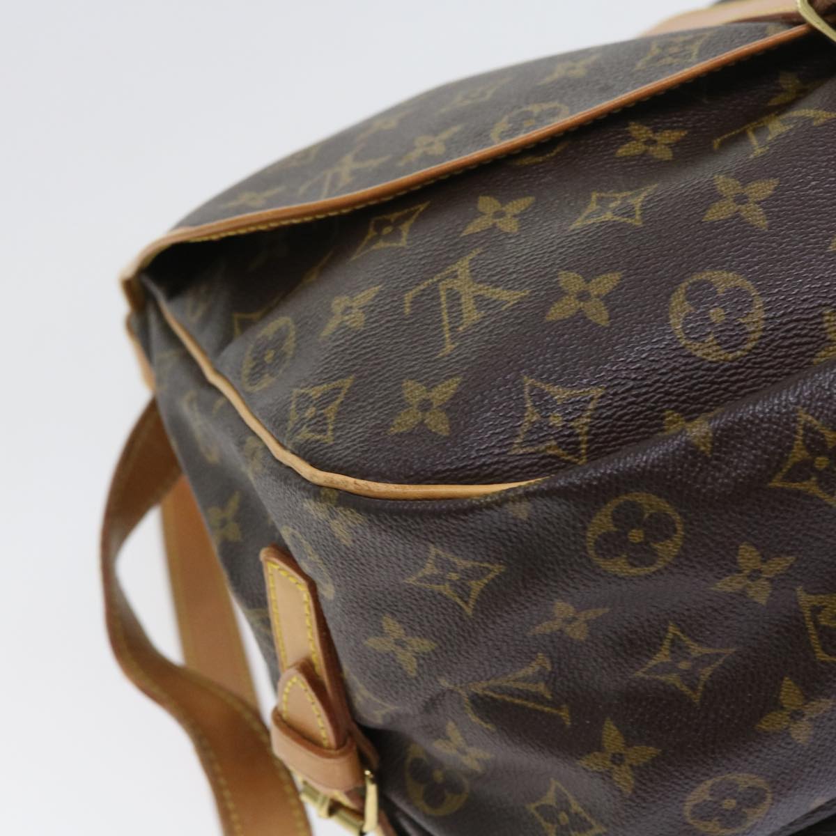 LOUIS VUITTON Monogram Saumur 35 Shoulder Bag M42254 LV 55990