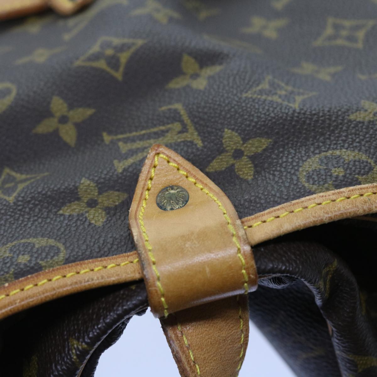 LOUIS VUITTON Monogram Saumur 35 Shoulder Bag M42254 LV 55990