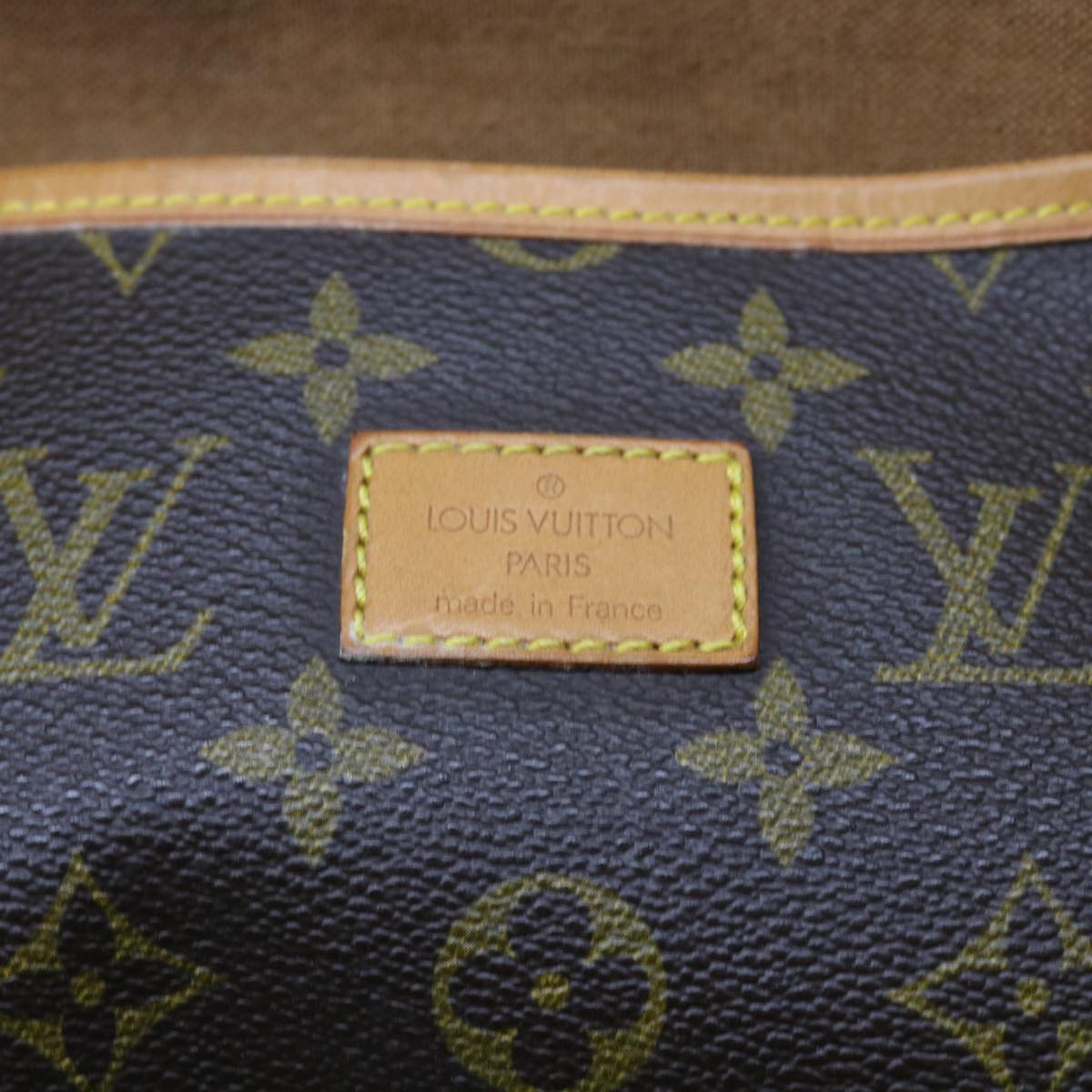 LOUIS VUITTON Monogram Saumur 35 Shoulder Bag M42254 LV 55990