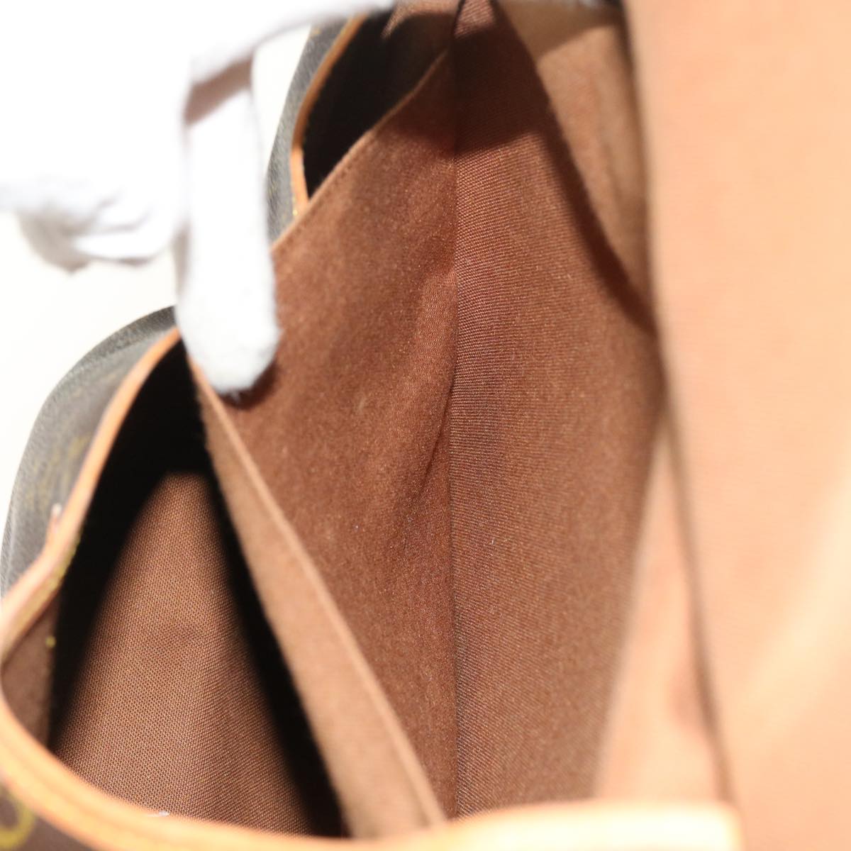 LOUIS VUITTON Monogram Saumur 35 Shoulder Bag M42254 LV 55990