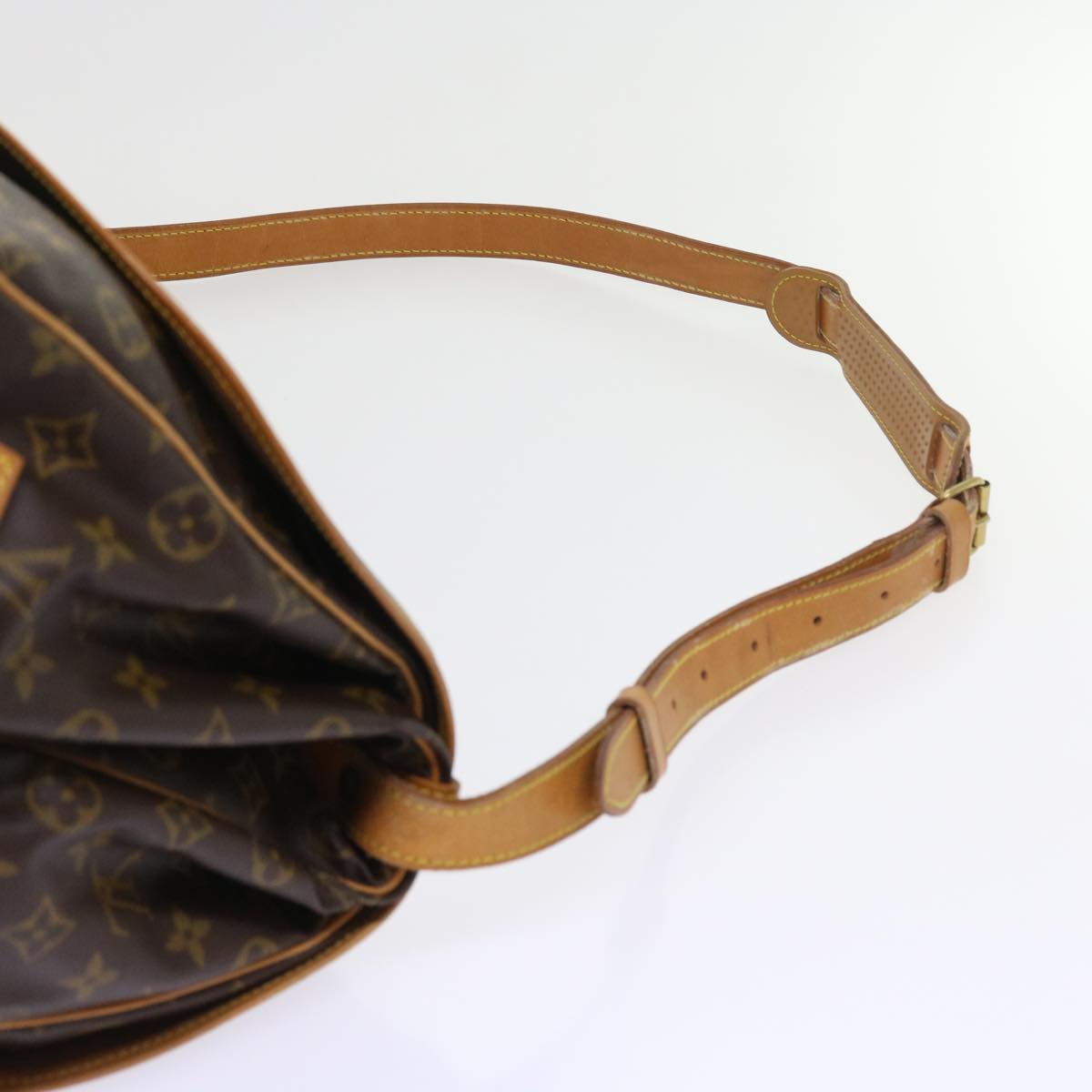 LOUIS VUITTON Monogram Saumur 35 Shoulder Bag M42254 LV 55990