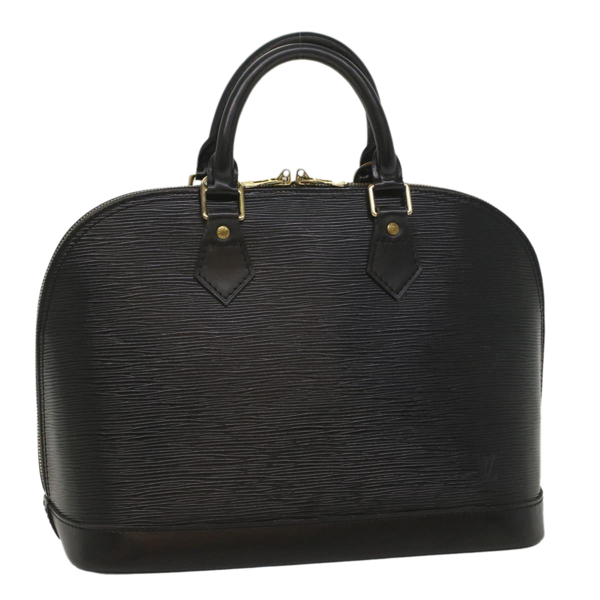 LOUIS VUITTON Epi Alma Hand Bag Black M52142 LV 55991