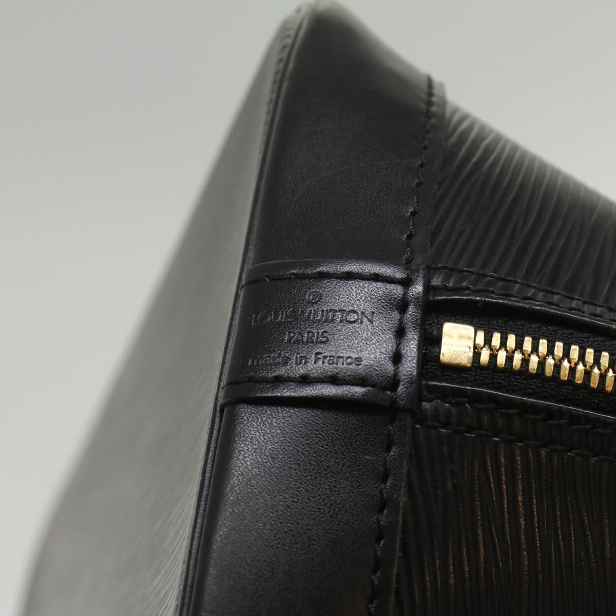 LOUIS VUITTON Epi Alma Hand Bag Black M52142 LV 55991