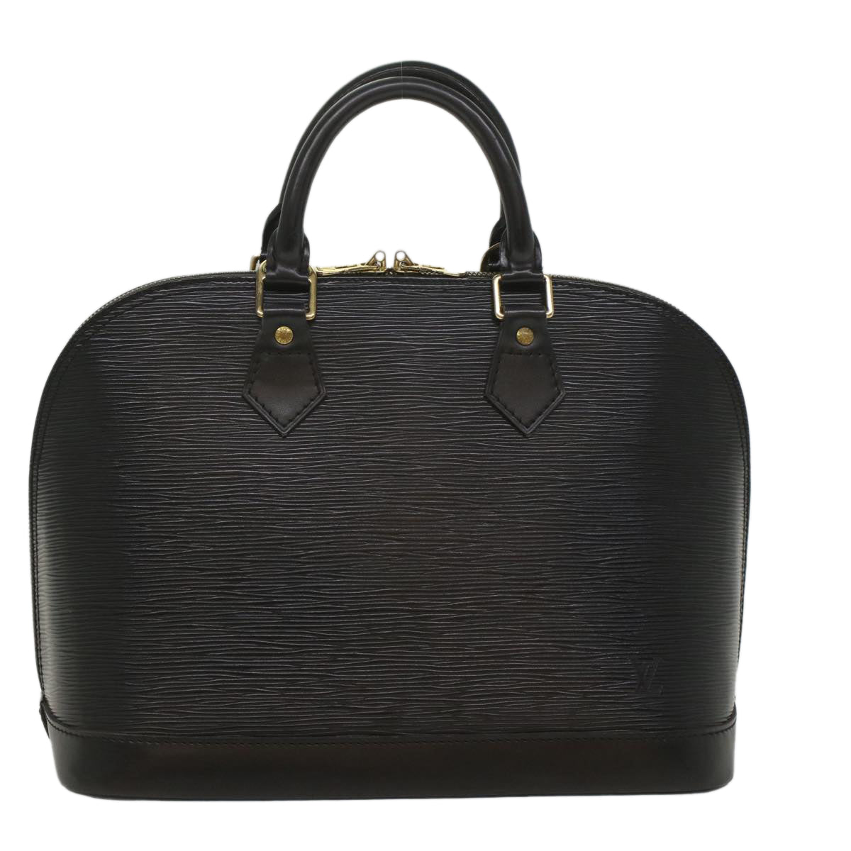 LOUIS VUITTON Epi Alma Hand Bag Black M52142 LV 55991