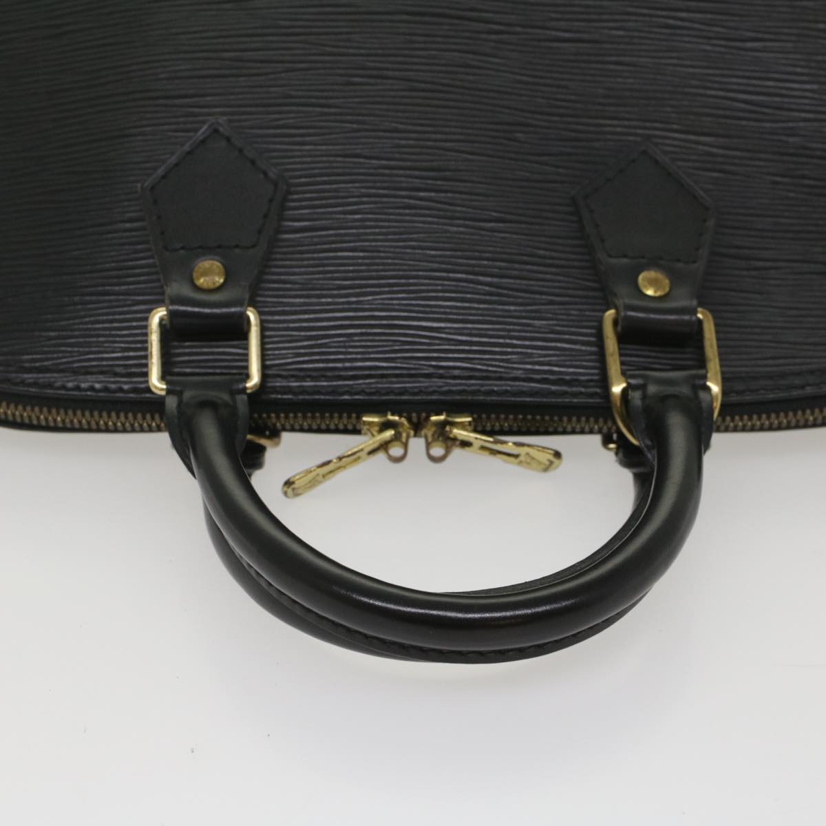 LOUIS VUITTON Epi Alma Hand Bag Black M52142 LV 55991