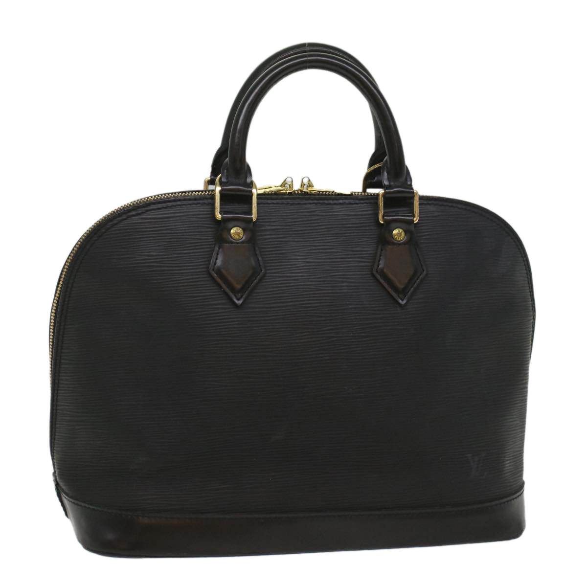 LOUIS VUITTON Epi Alma Hand Bag Black M52142 LV 55995