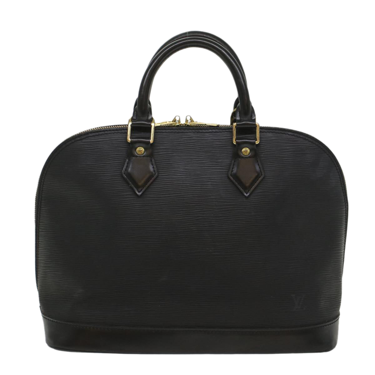 LOUIS VUITTON Epi Alma Hand Bag Black M52142 LV 55995