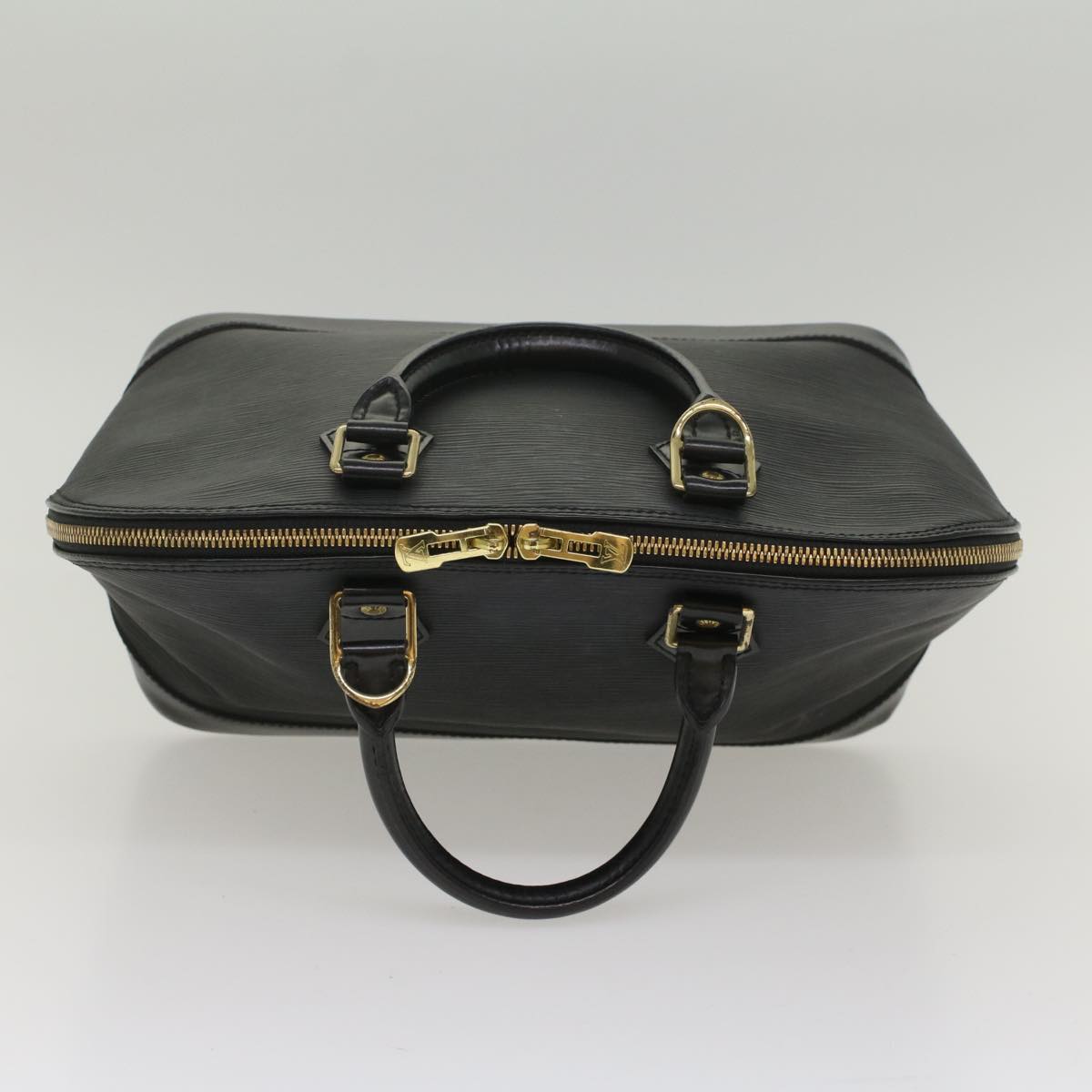 LOUIS VUITTON Epi Alma Hand Bag Black M52142 LV 55995