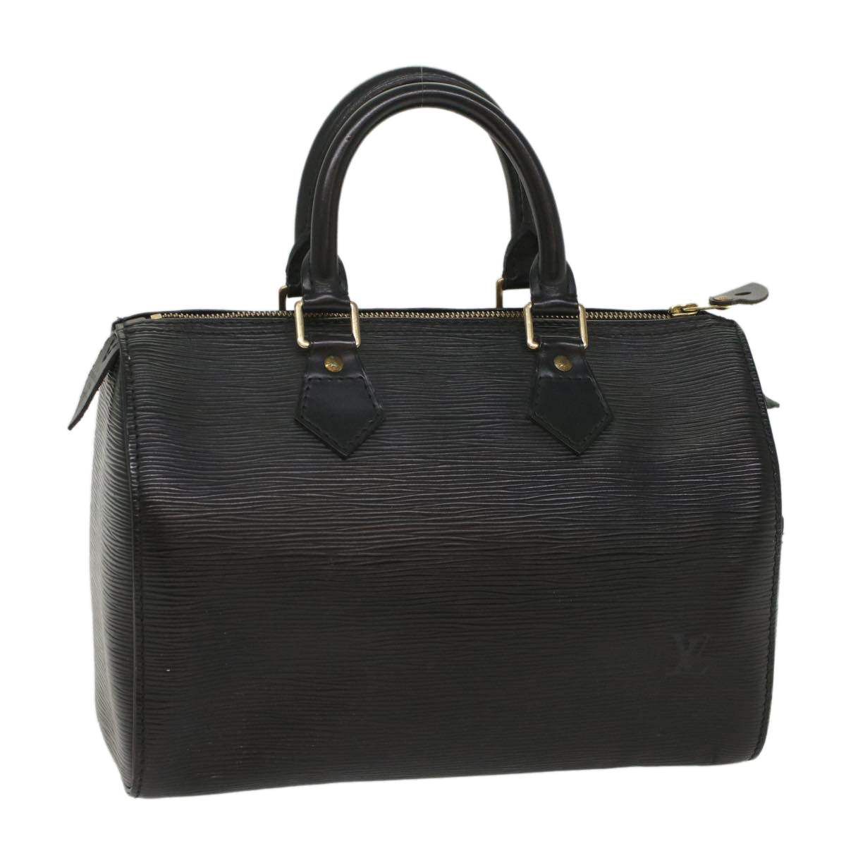 LOUIS VUITTON Epi Speedy 25 Hand Bag Black M43012 LV 55997