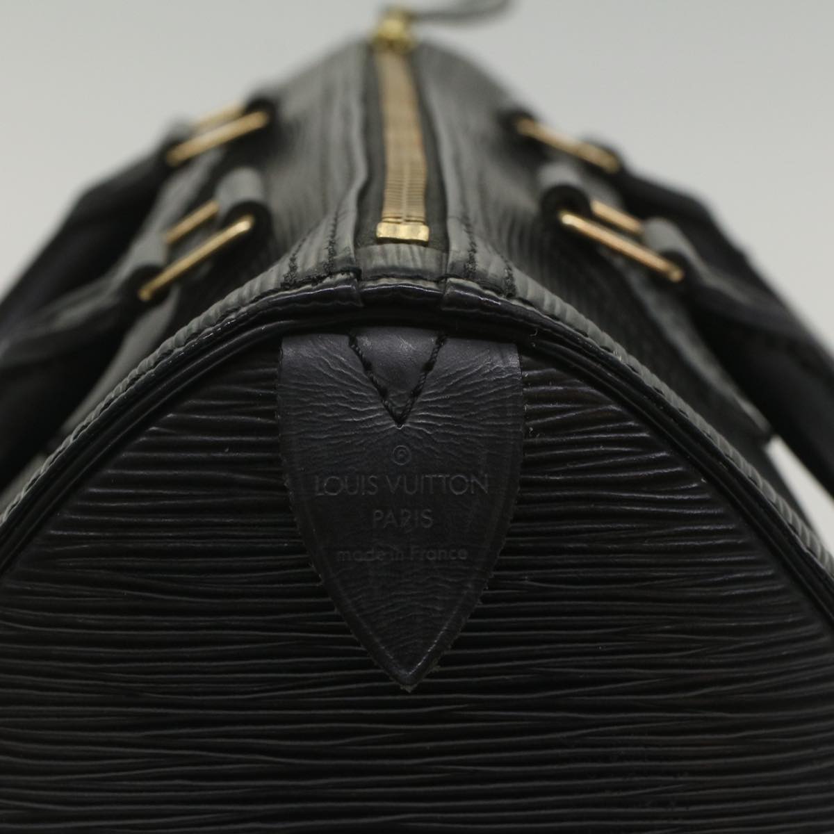 LOUIS VUITTON Epi Speedy 25 Hand Bag Black M43012 LV 55997