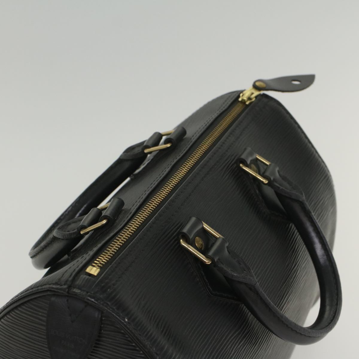 LOUIS VUITTON Epi Speedy 25 Hand Bag Black M43012 LV 55997