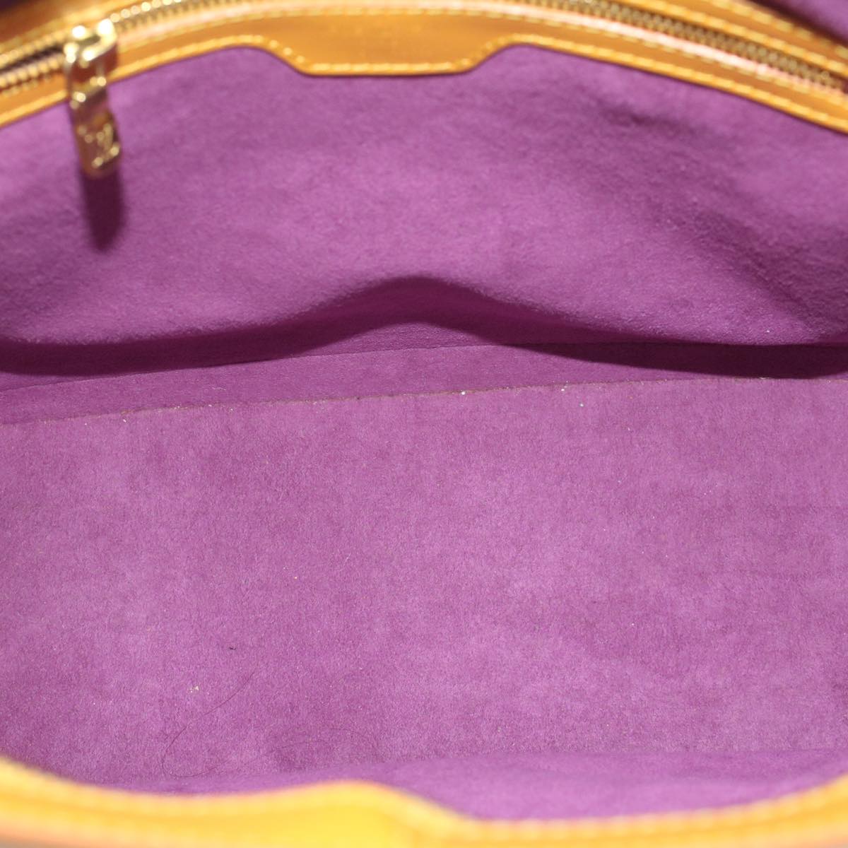 LOUIS VUITTON Epi Lussac Shoulder Bag Yellow M52289 LV 55999