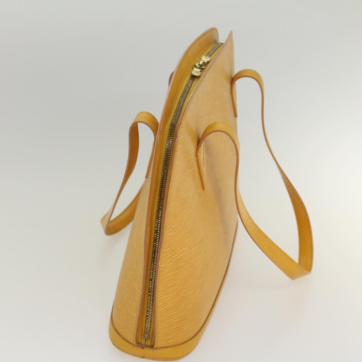 LOUIS VUITTON Epi Lussac Shoulder Bag Yellow M52289 LV 55999