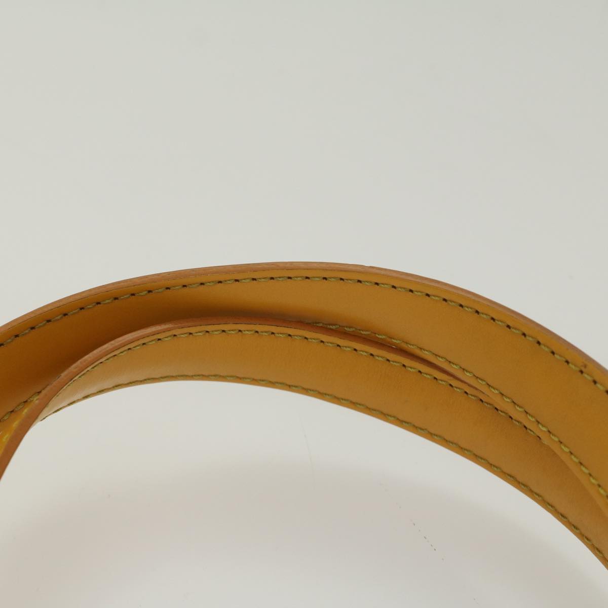 LOUIS VUITTON Epi Lussac Shoulder Bag Yellow M52289 LV 55999
