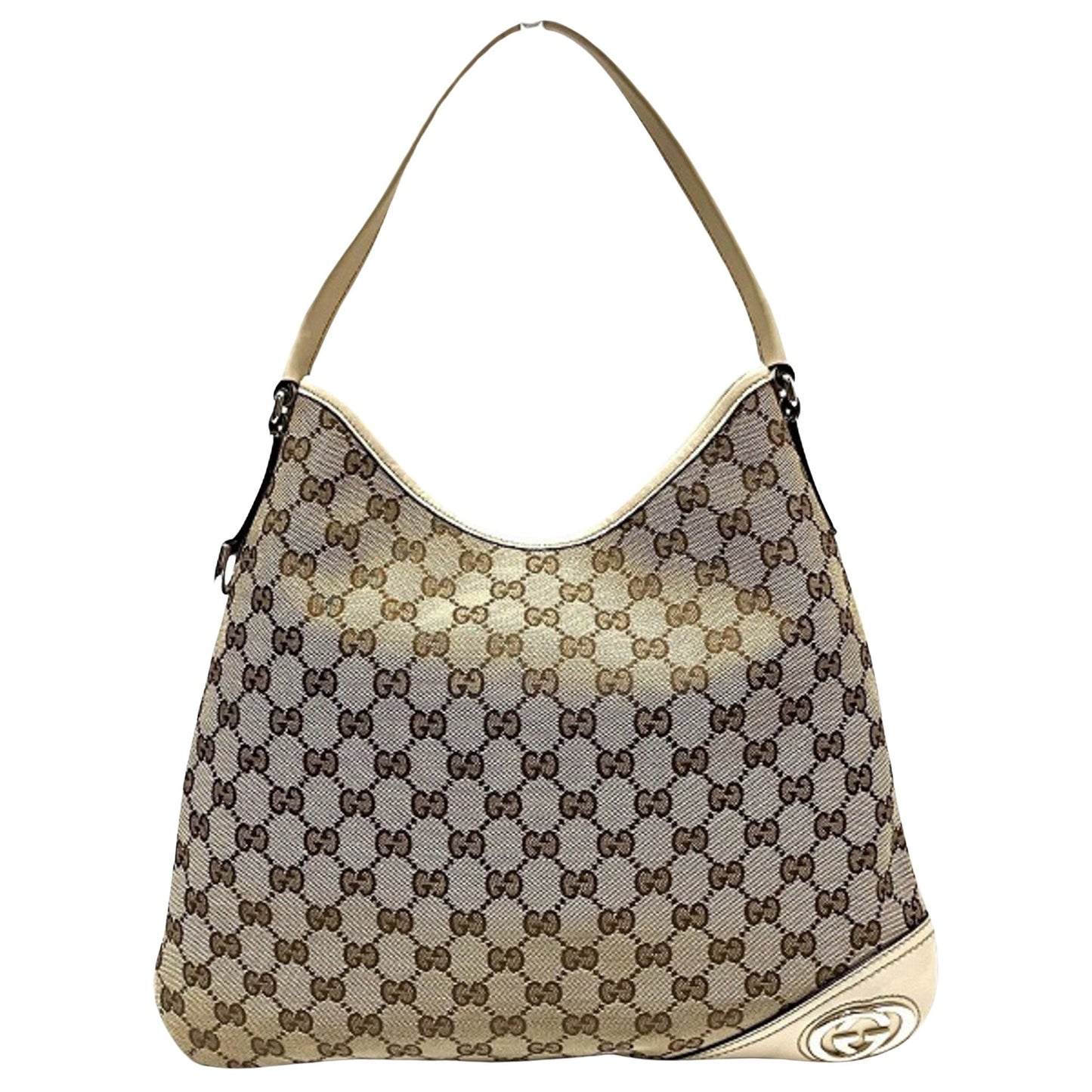 Luxury Gucci Trending 2025 Gg Canvas  Canvas Shoulder Bag ()