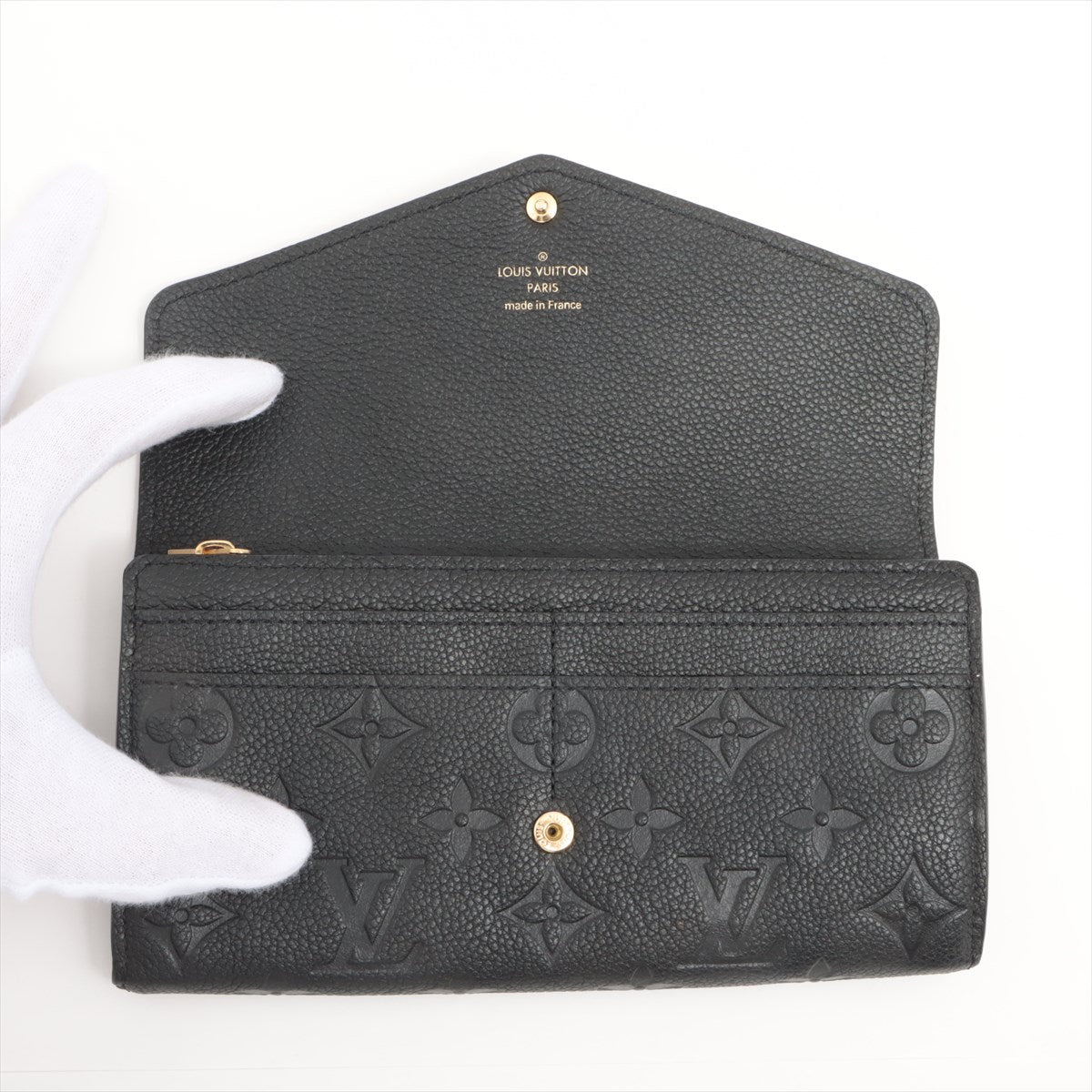 Louis Vuitton Monogram Amplant Portfolio Sarah M61182 New Wallet