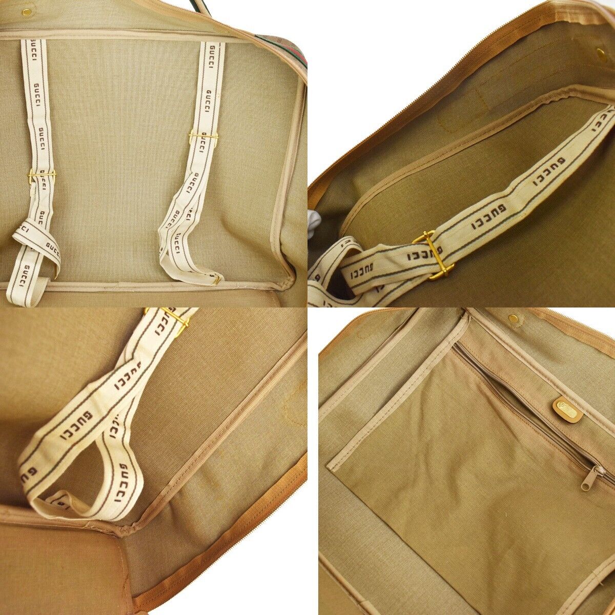 Luxury Gucci Trending 2025  Canvas Travel Bag ()