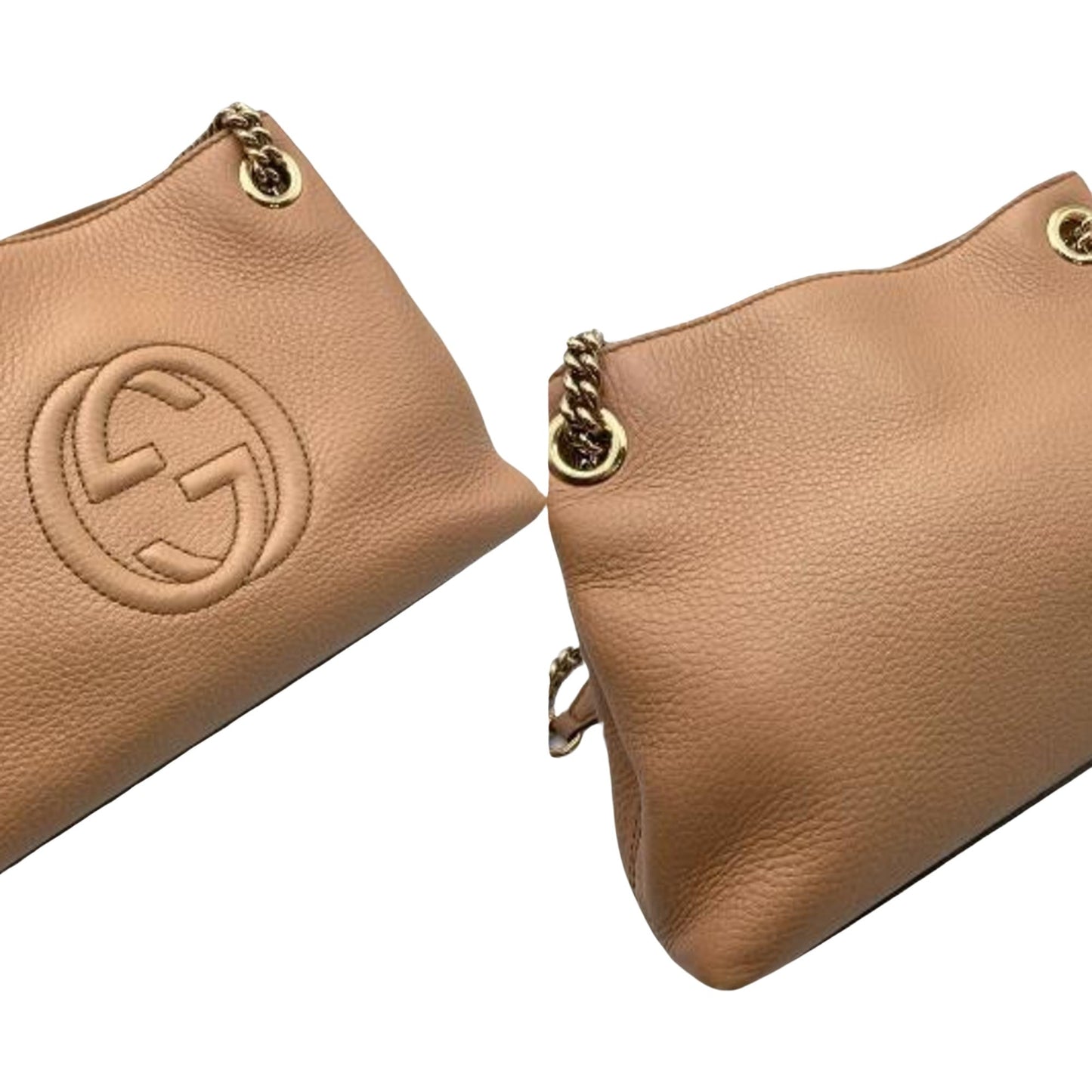 Luxury Gucci Trending 2025 Soho  Leather Shopper Bag ()