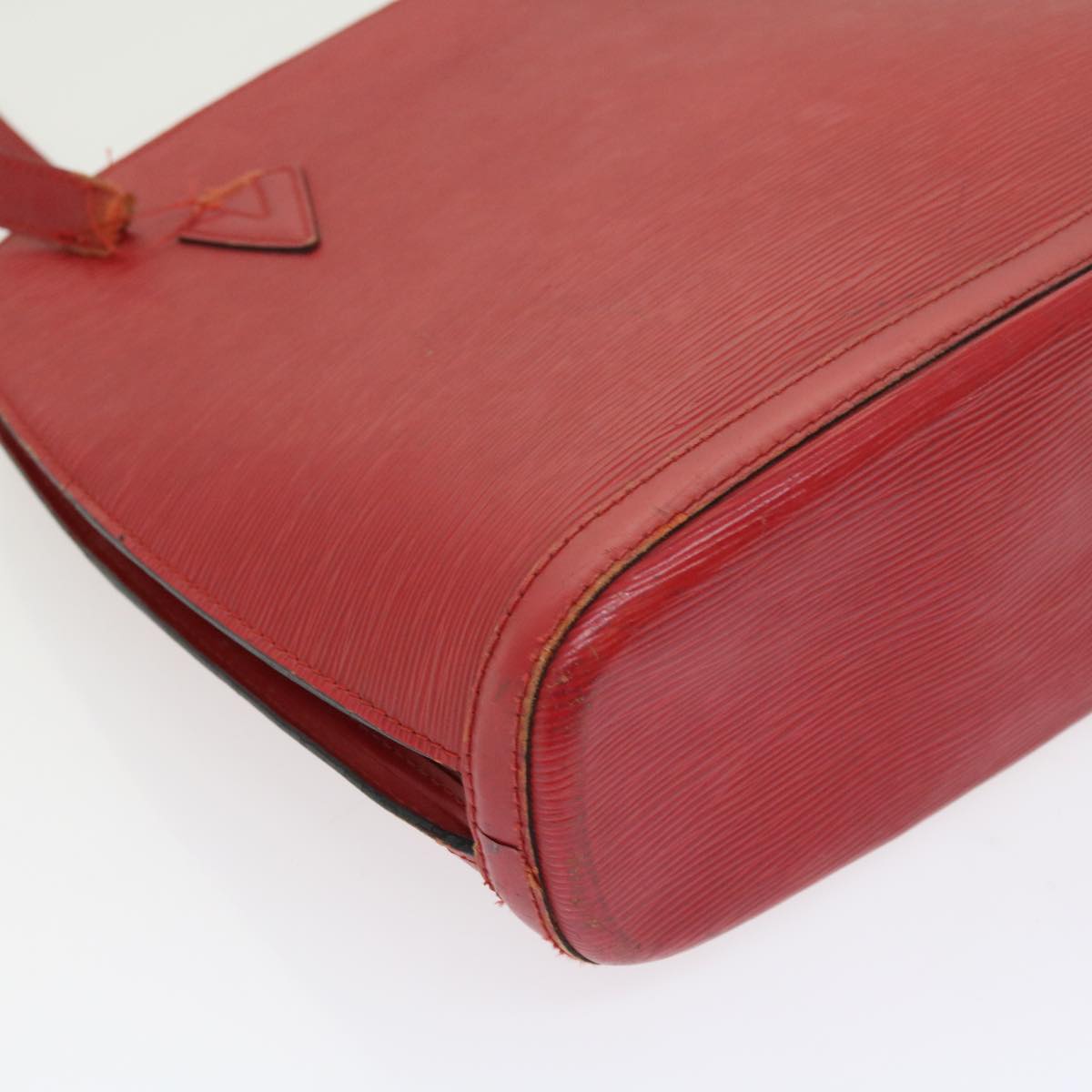 LOUIS VUITTON Epi Lussac Shoulder Bag Red M52287 LV 56000