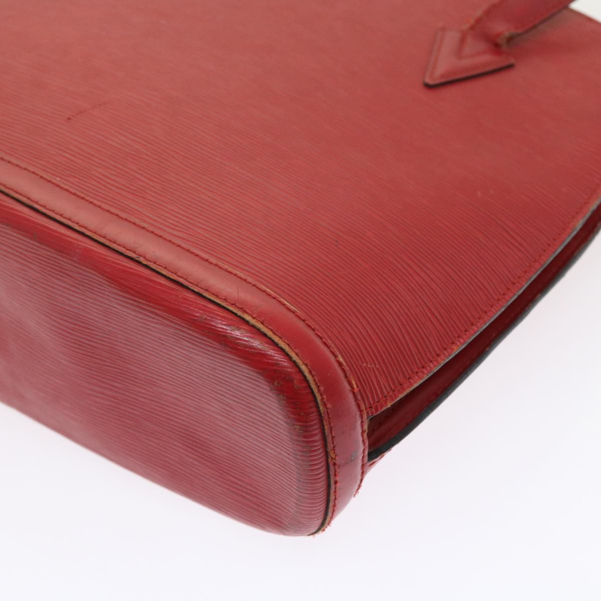 LOUIS VUITTON Epi Lussac Shoulder Bag Red M52287 LV 56000