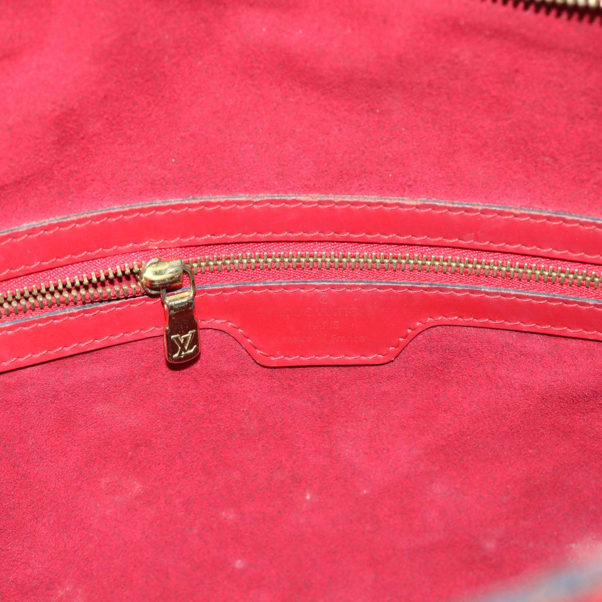 LOUIS VUITTON Epi Lussac Shoulder Bag Red M52287 LV 56000