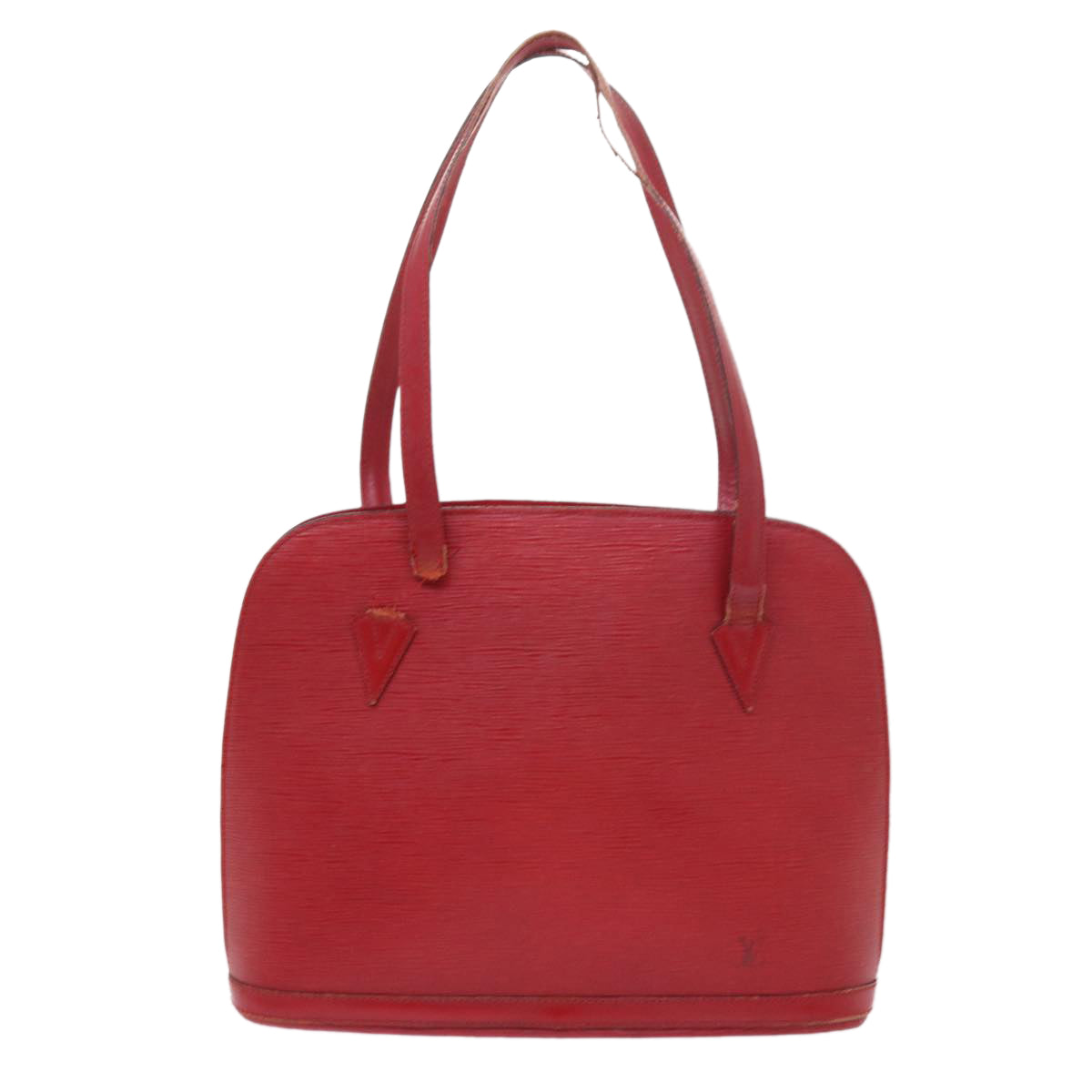 LOUIS VUITTON Epi Lussac Shoulder Bag Red M52287 LV 56000