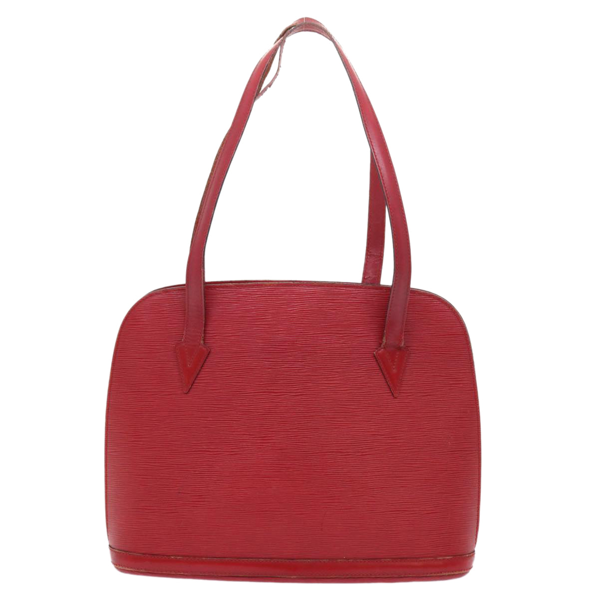 LOUIS VUITTON Epi Lussac Shoulder Bag Red M52287 LV 56000