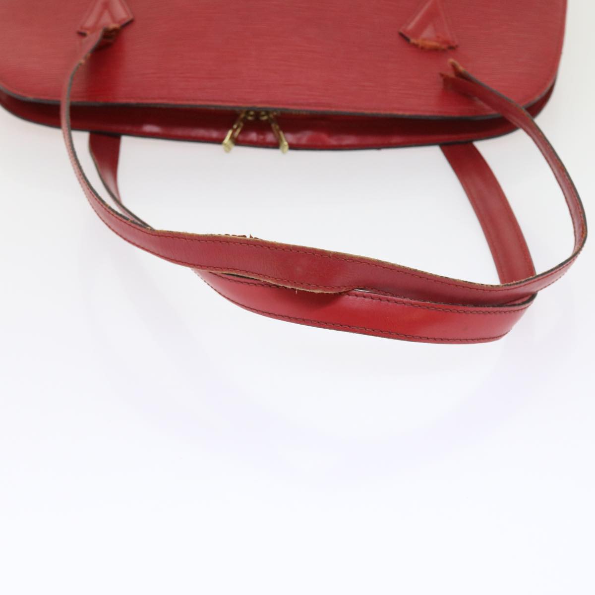 LOUIS VUITTON Epi Lussac Shoulder Bag Red M52287 LV 56000