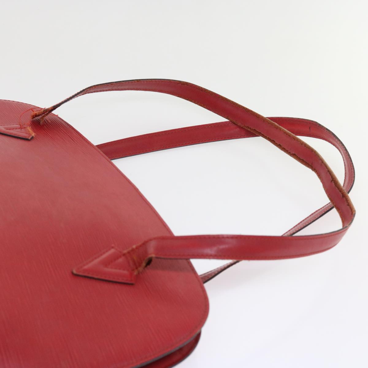 LOUIS VUITTON Epi Lussac Shoulder Bag Red M52287 LV 56000